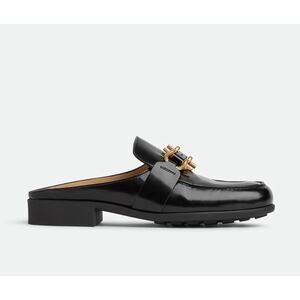 Bottega Veneta Monsieur Leather Moccasin Sandals Black 9 US 729887 NIB $1200